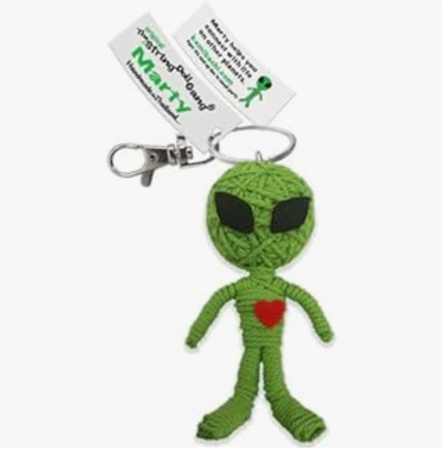 Yeti String Doll Keychain