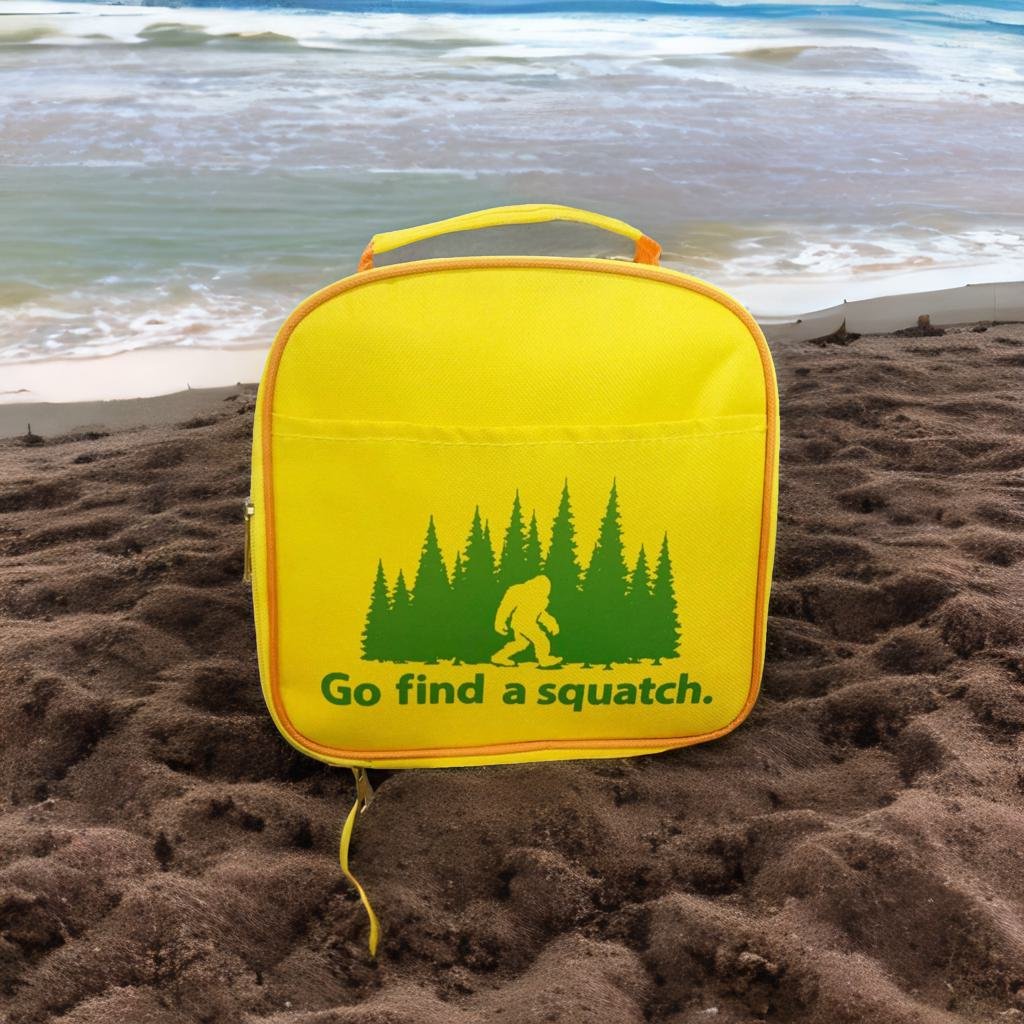 Go Find a Squatch Insulated Lunch Box Bag