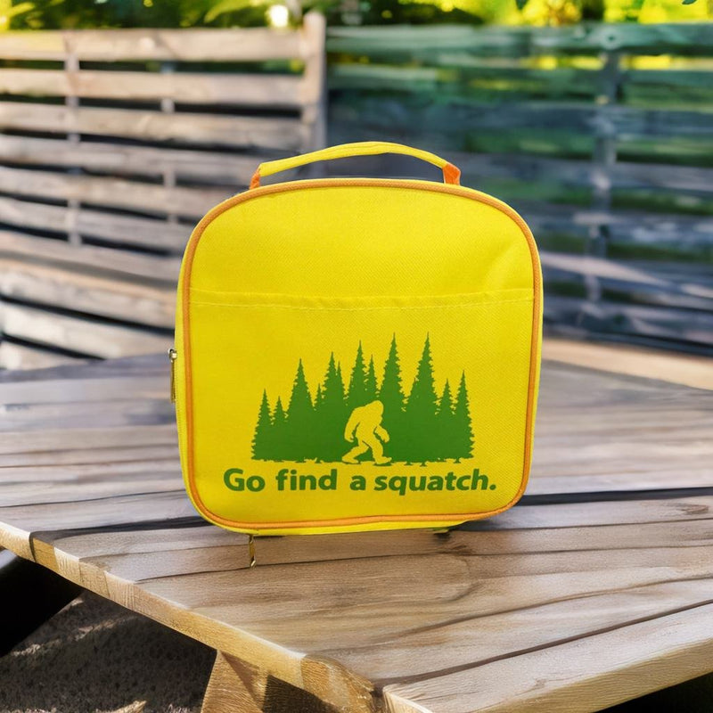 Go Find a Squatch Insulated Lunch Box Bag