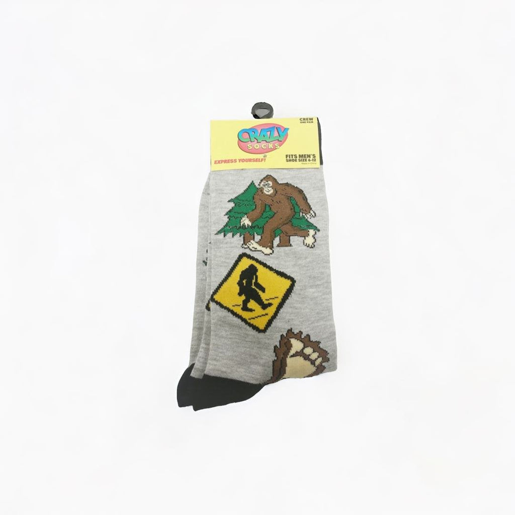 Bigfoot Crazy Socks