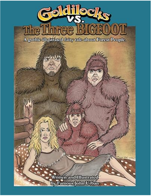 Goldilocks vs. the Three Bigfoot Paperback Coloring Book