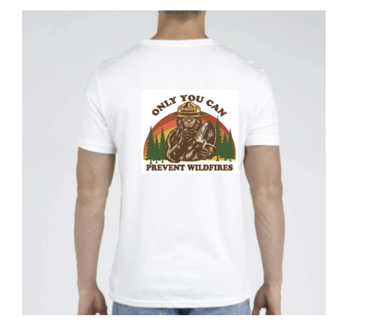 Only You Can Prevent Wildfires T-shirt