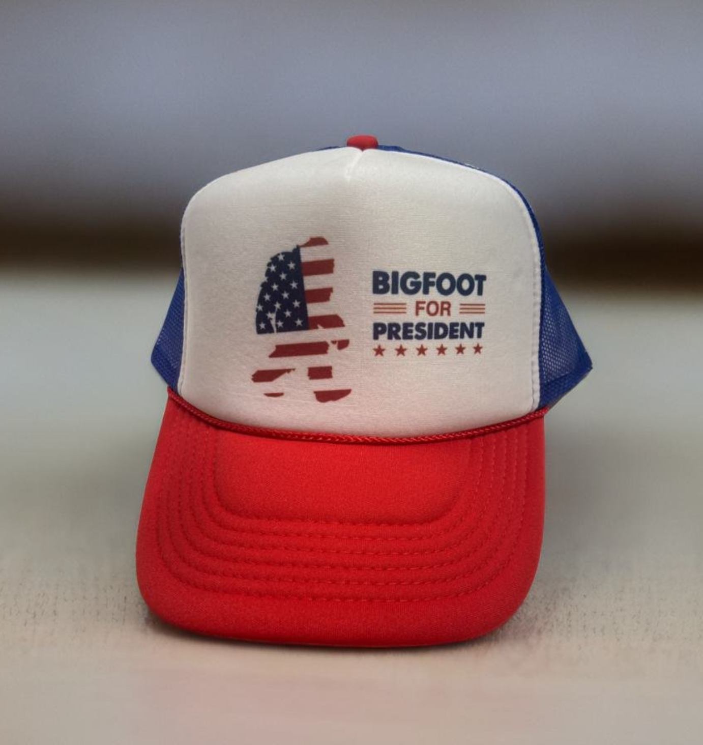 Trucker Hats: Sasquatch, Bigfoot, Twilight and Banana Slug Rainbow