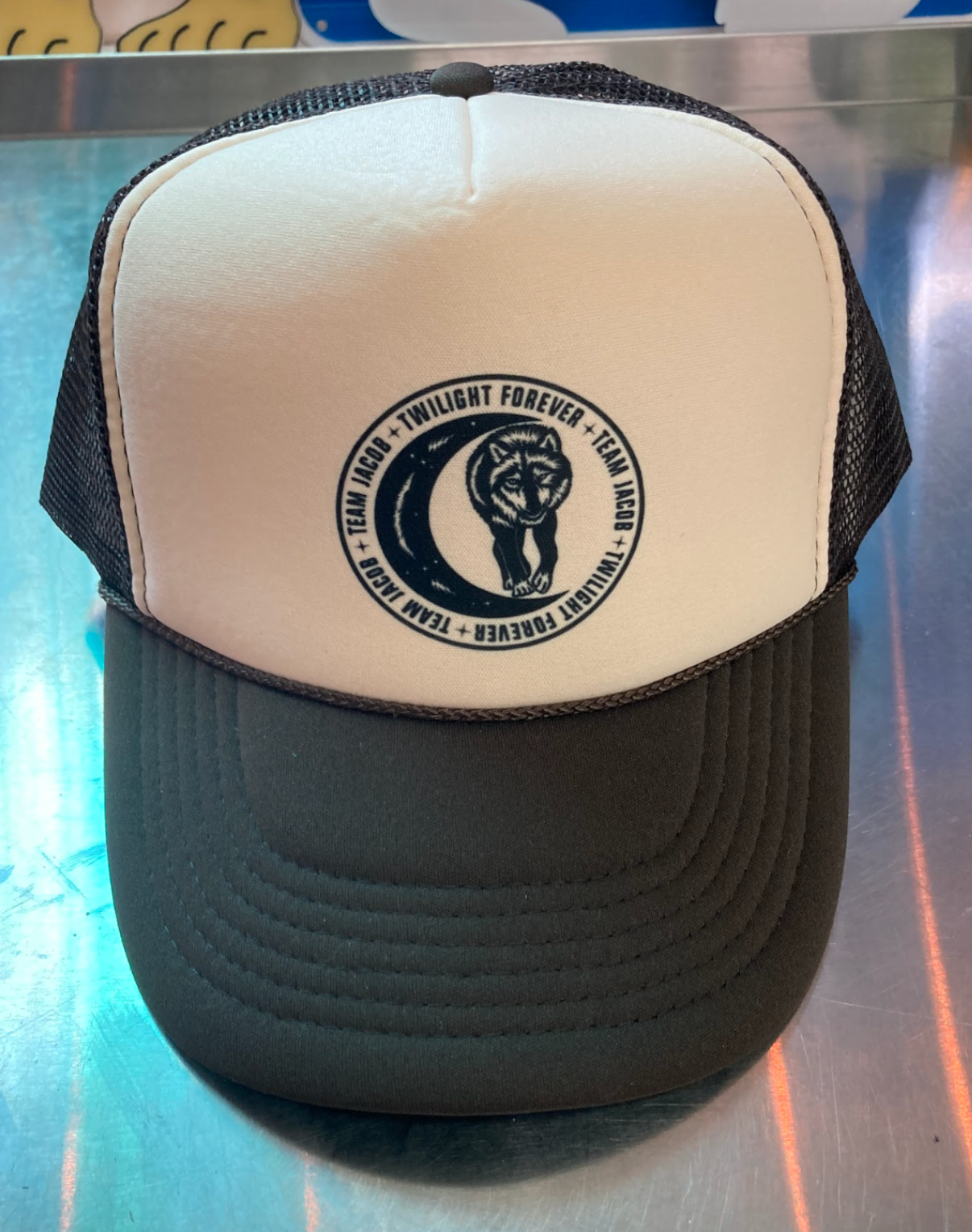 Trucker Hats: Sasquatch, Bigfoot, Twilight and Banana Slug Rainbow