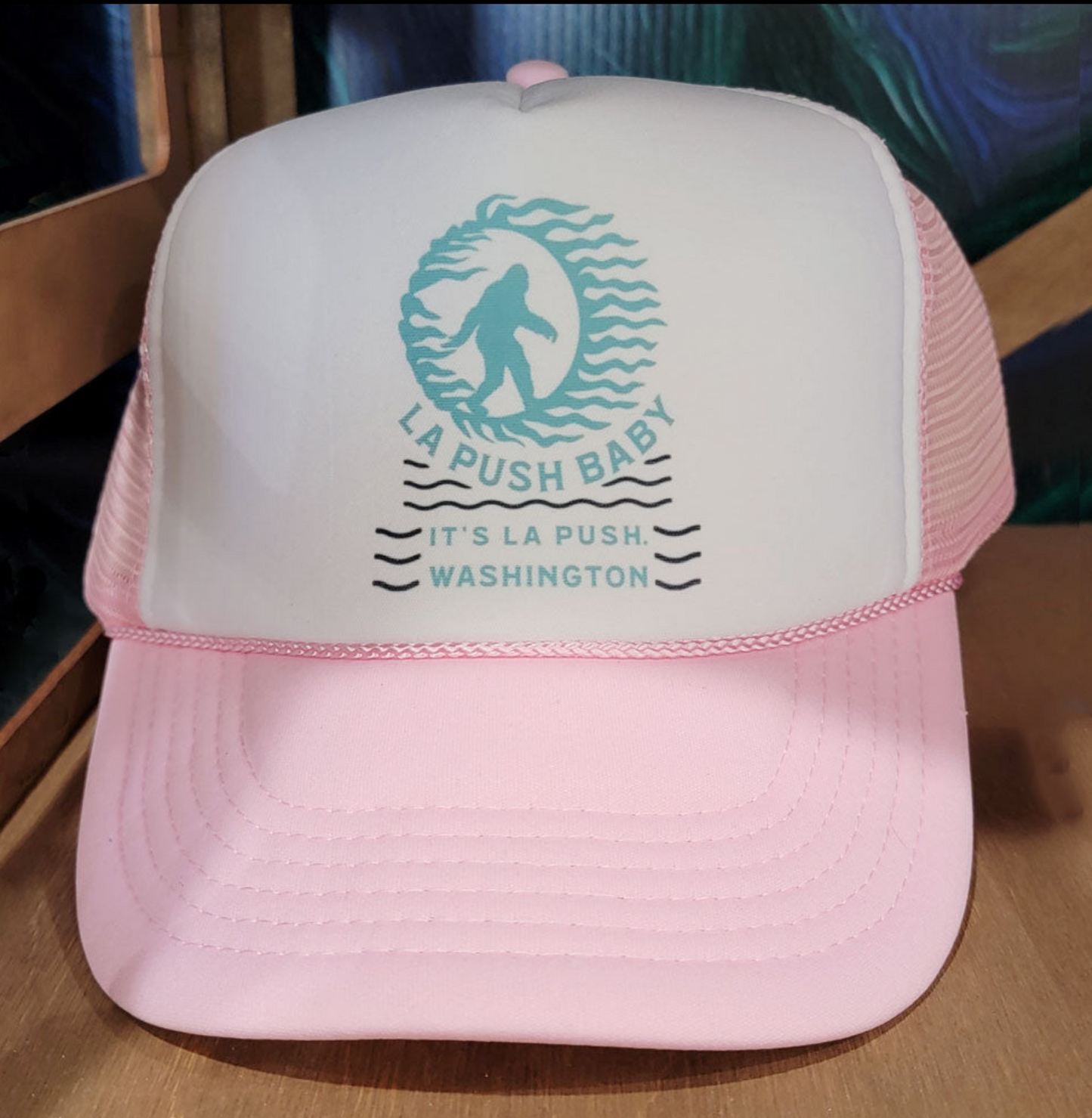 Trucker Hats: Sasquatch, Bigfoot, Twilight and Banana Slug Rainbow