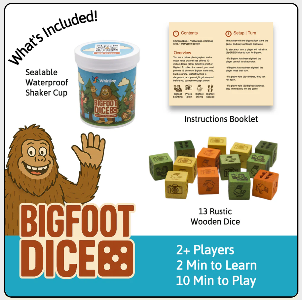 Bigfoot Dice Game