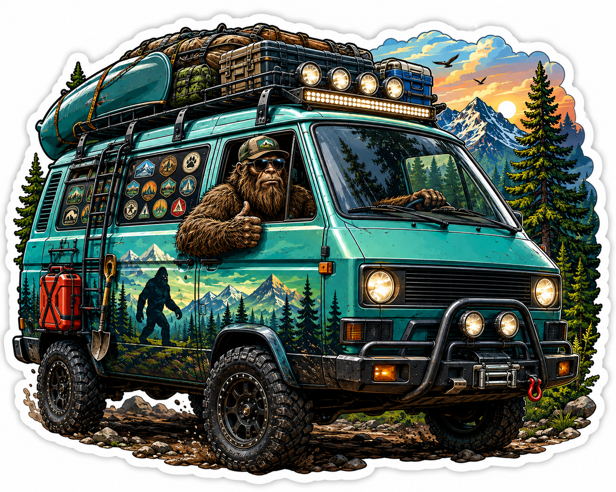 Expedition Sasquatch Sticker
