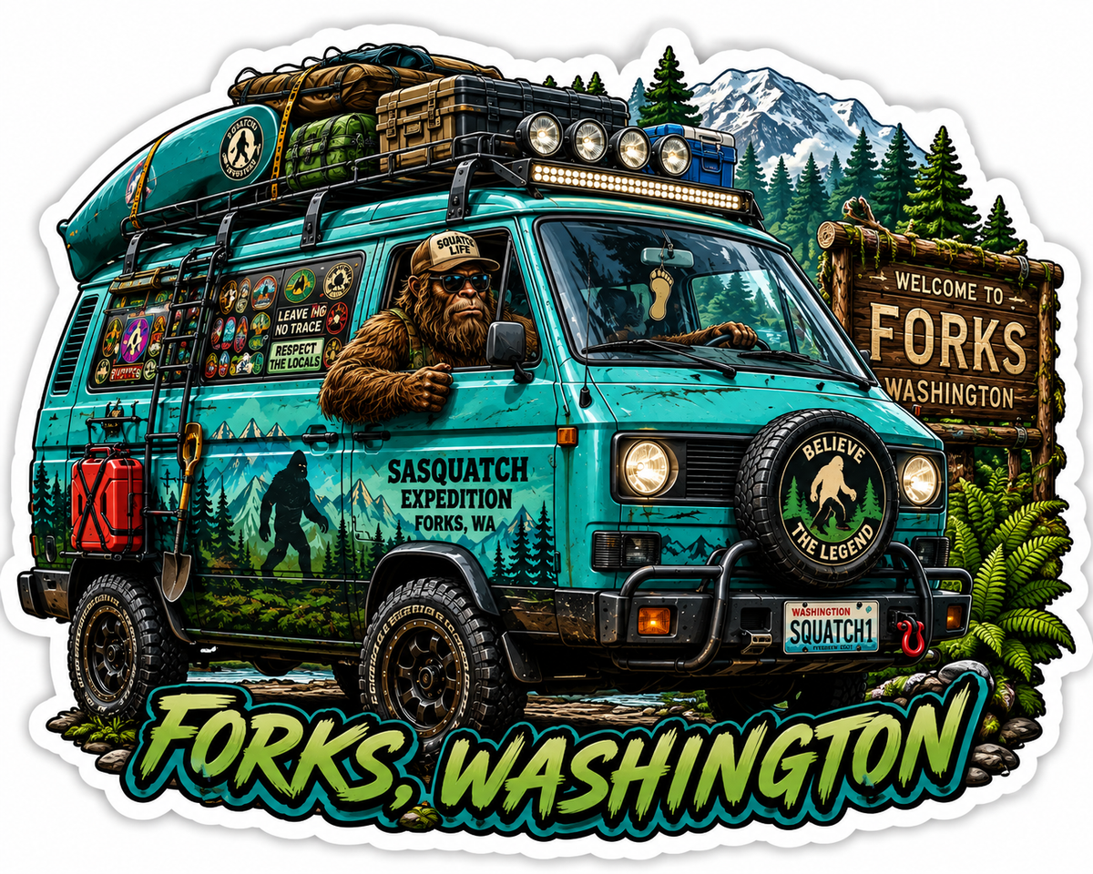 Expedition Sasquatch Sticker