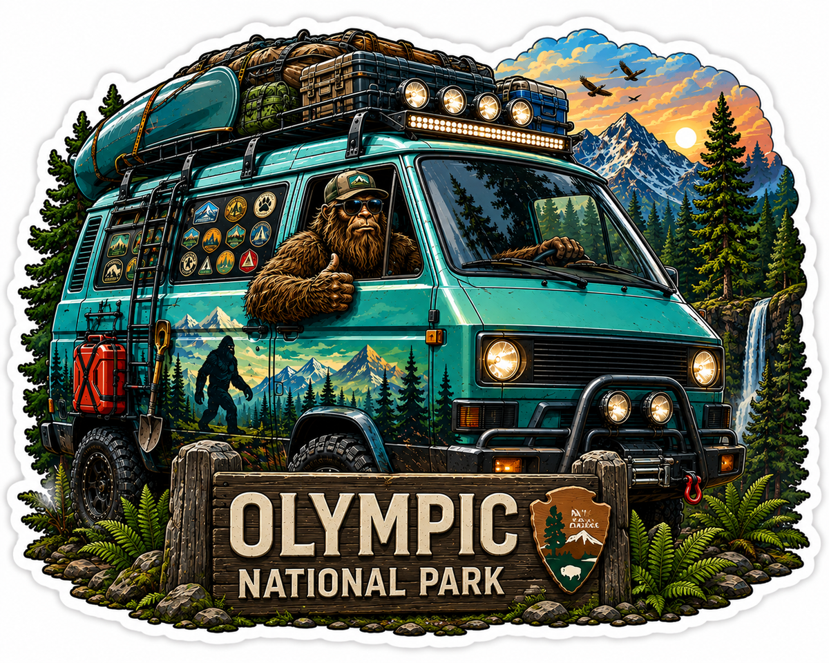Expedition Sasquatch Sticker
