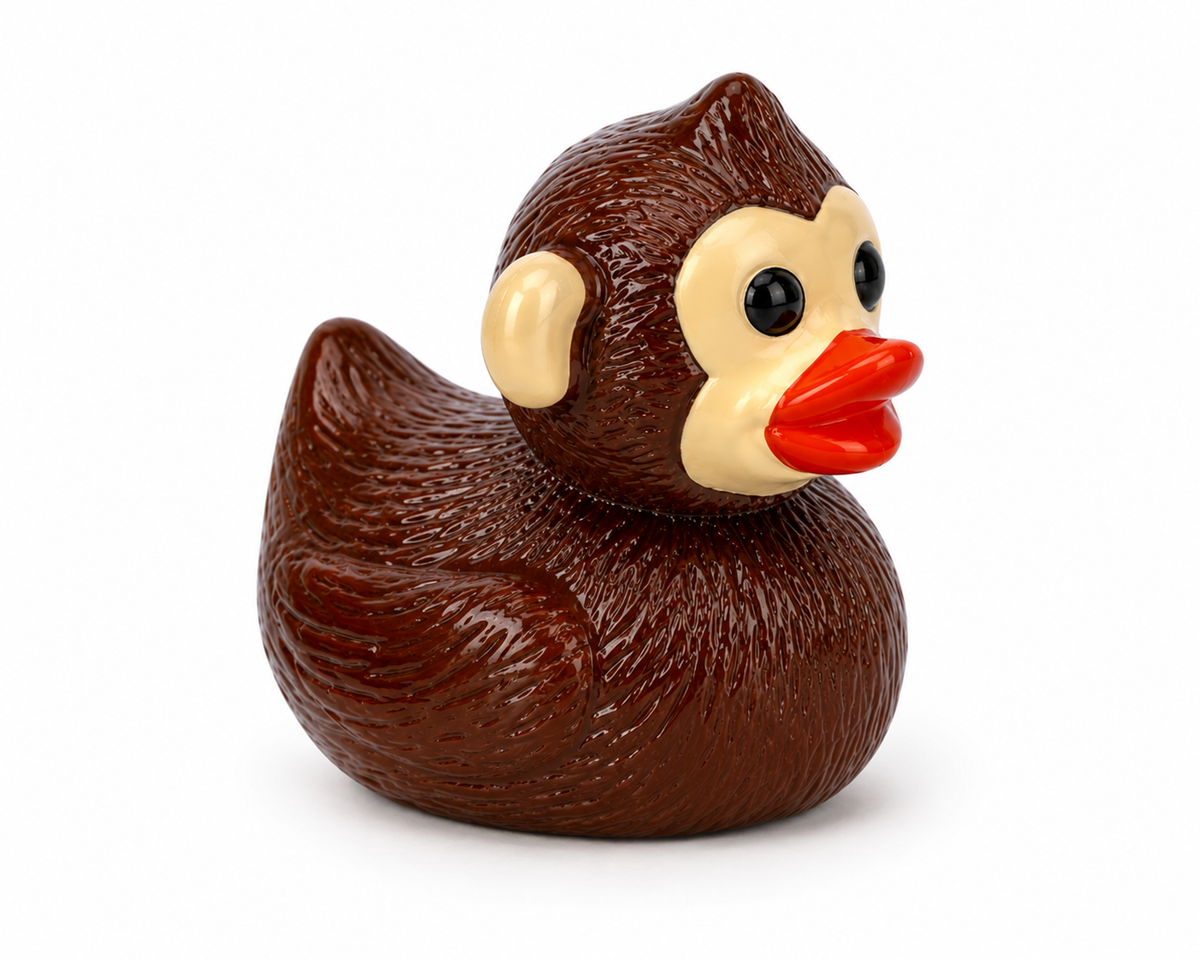 Mini Resin Sasquatch Rubber Duck