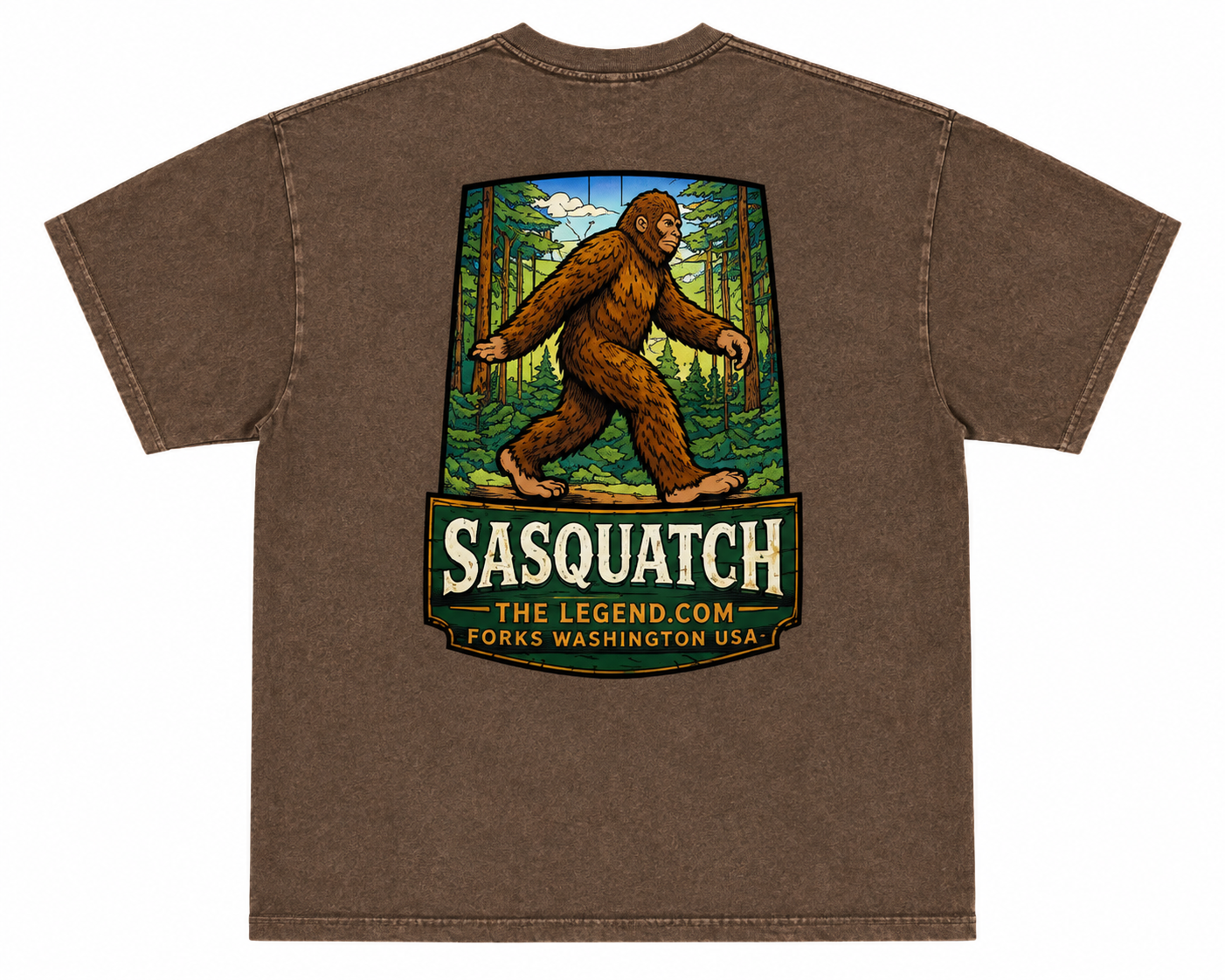Sasquatch The Legend Limited Edition Logo T-Shirt