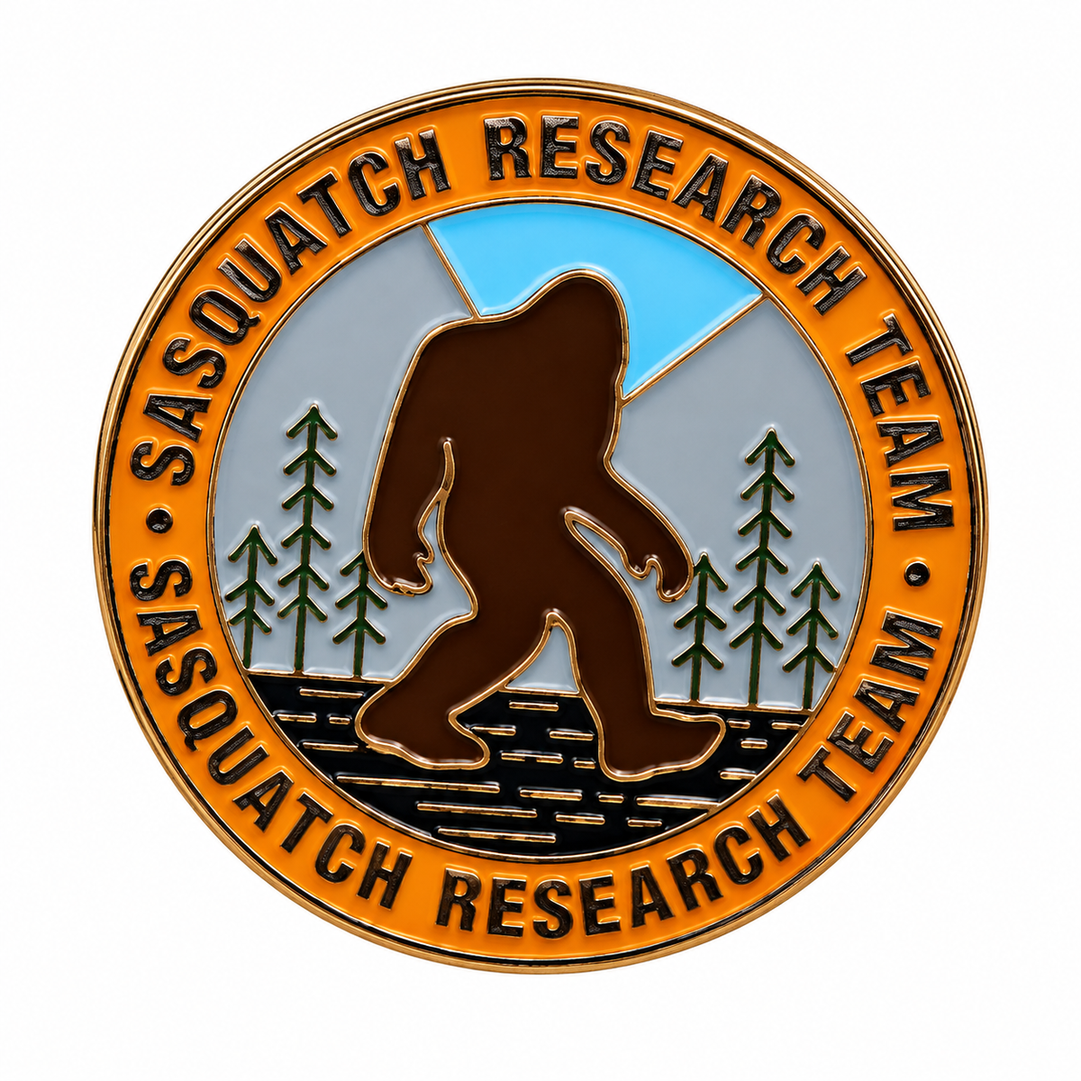 Bigfoot Lapel Pins- 8 Options