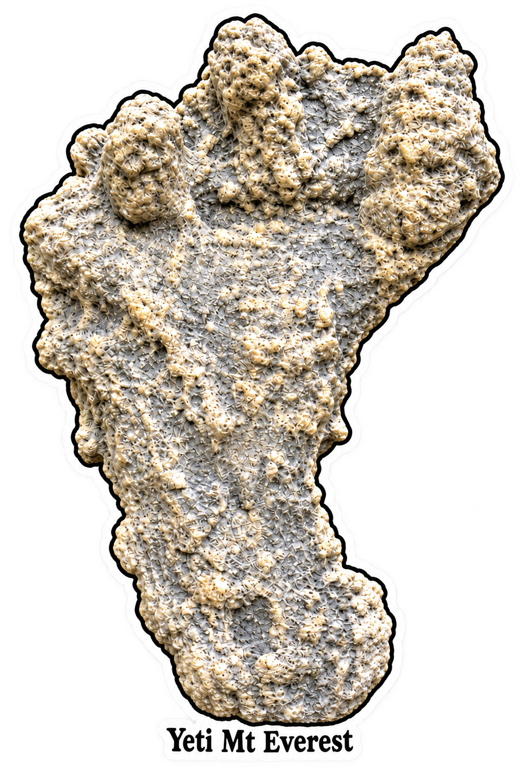 Mt. Everest Yeti Cast Sticker