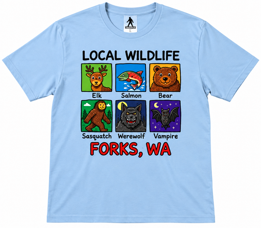 Local Wildlife – Forks, WA T-Shirt