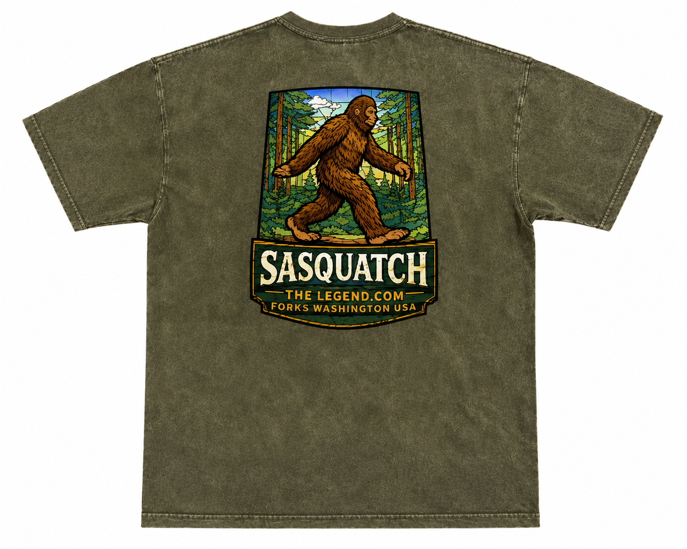 Sasquatch The Legend Limited Edition Logo T-Shirt