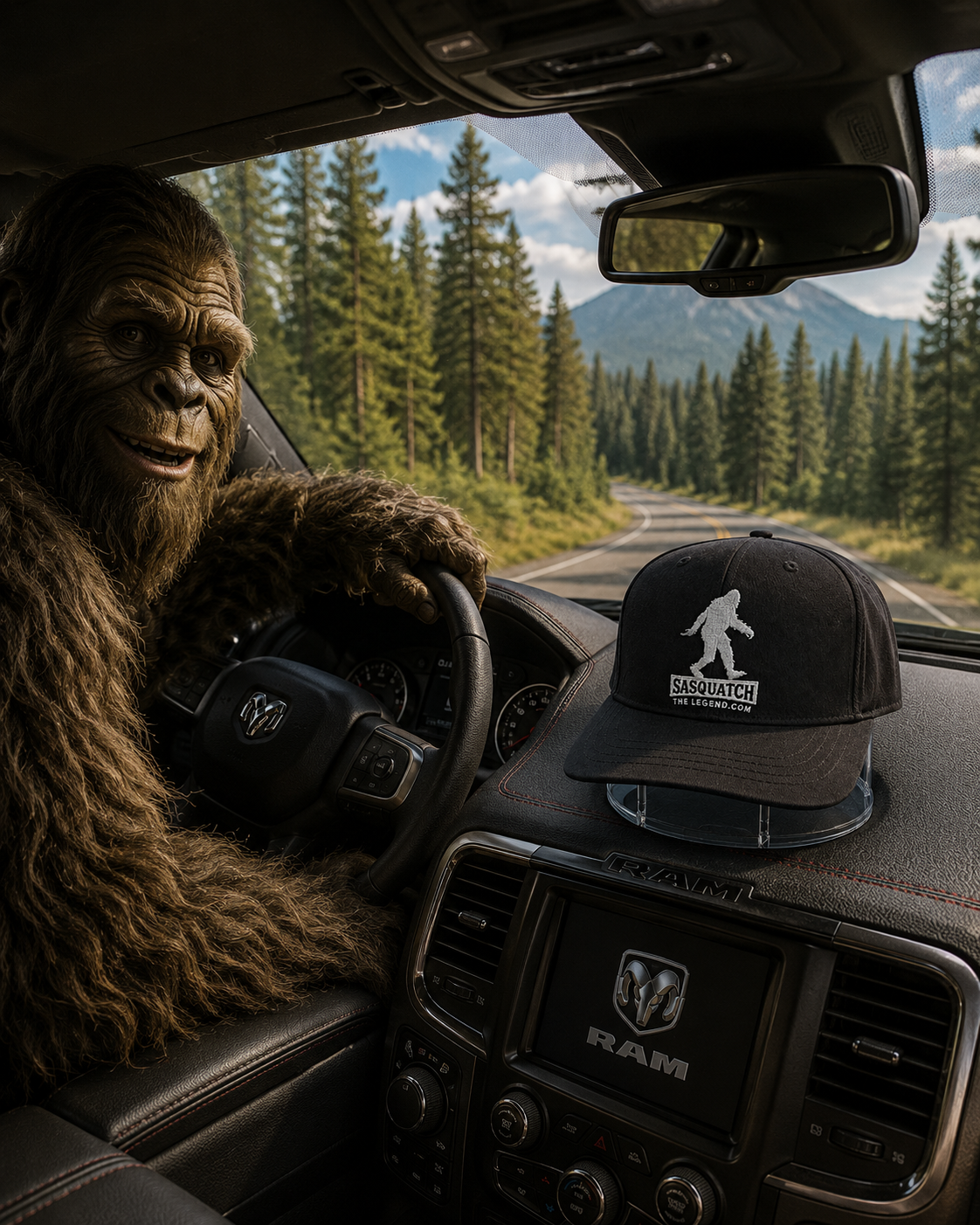 Hat Holder, Hat Halo - Display and Protect your hat in your car or truck