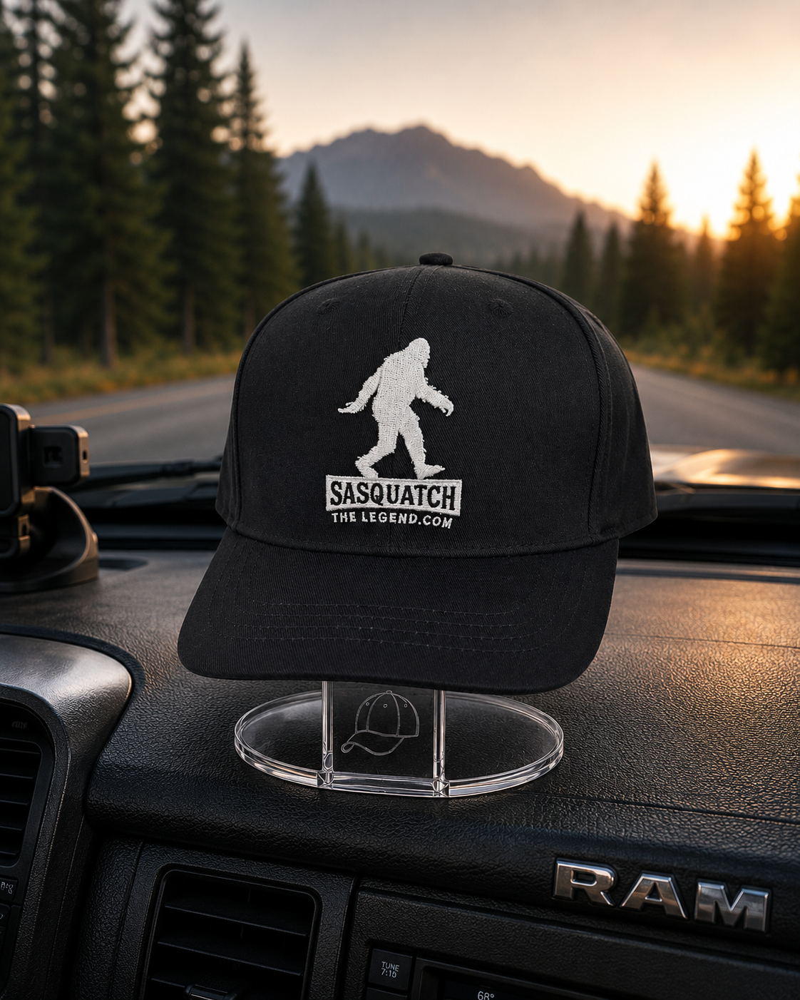 Hat Holder, Hat Halo - Display and Protect your hat in your car or truck