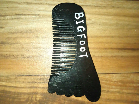 Sasquatch Bigfoot Wood Comb