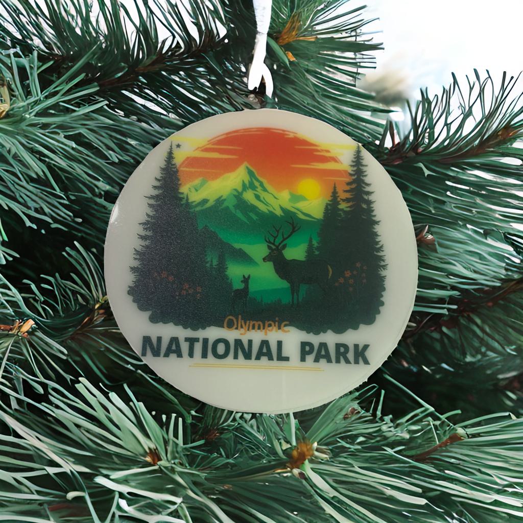 Olympic National Park Souvenir Magnet or Ornament
