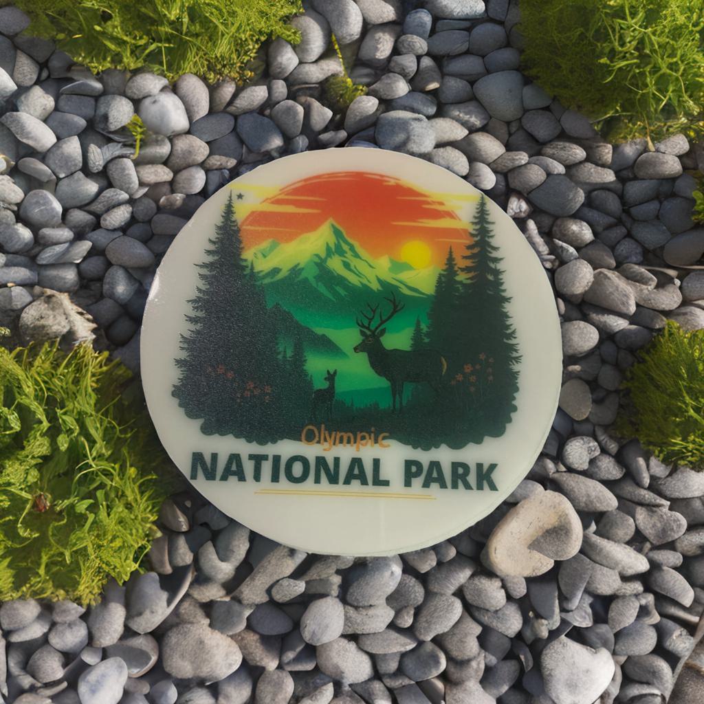 Olympic National Park Souvenir Magnet or Ornament