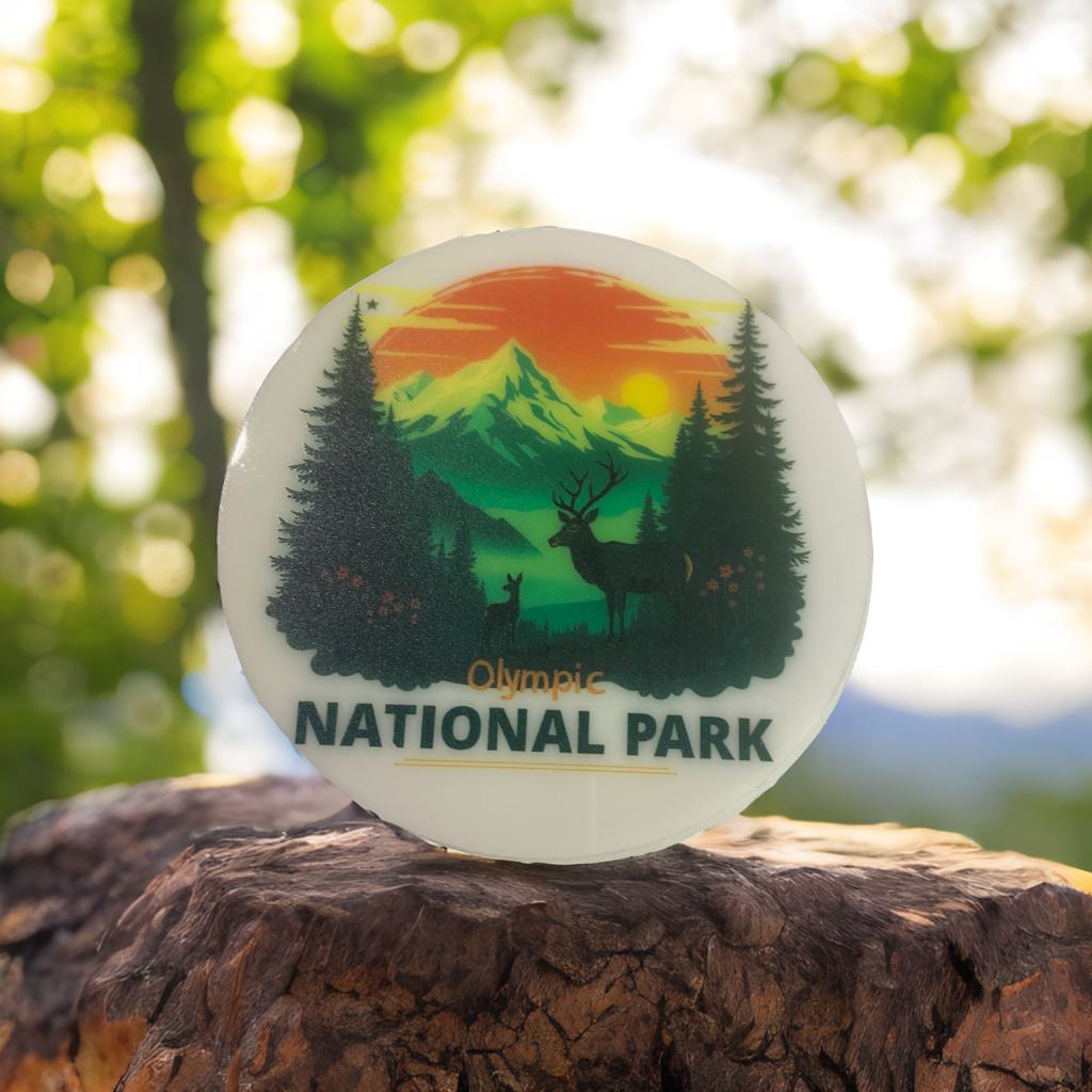 Olympic National Park Souvenir Magnet or Ornament