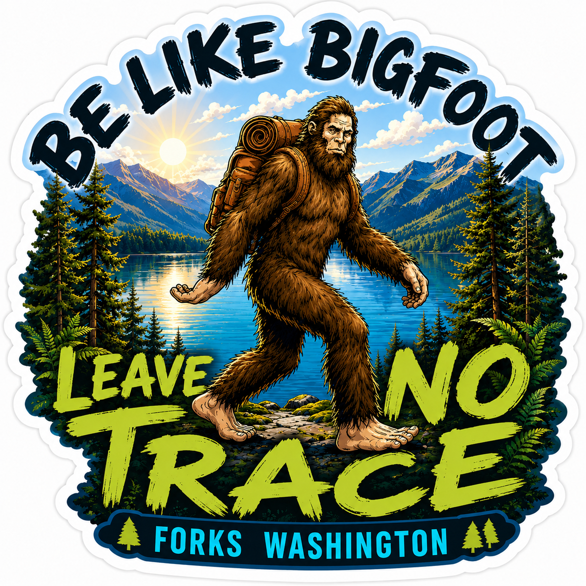 Leave No Trace Sticker