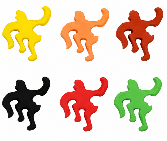 Sasquatch Erasers - Pack of 6