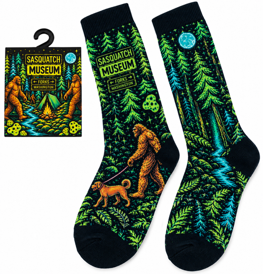 Sasquatch Museum Socks