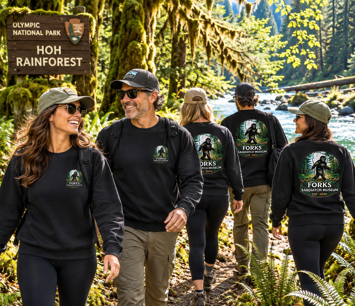 Sasquatch Museum Crewneck Sweatshirt