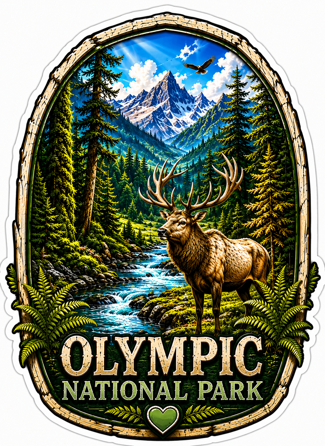 Olympic National Park Sticker