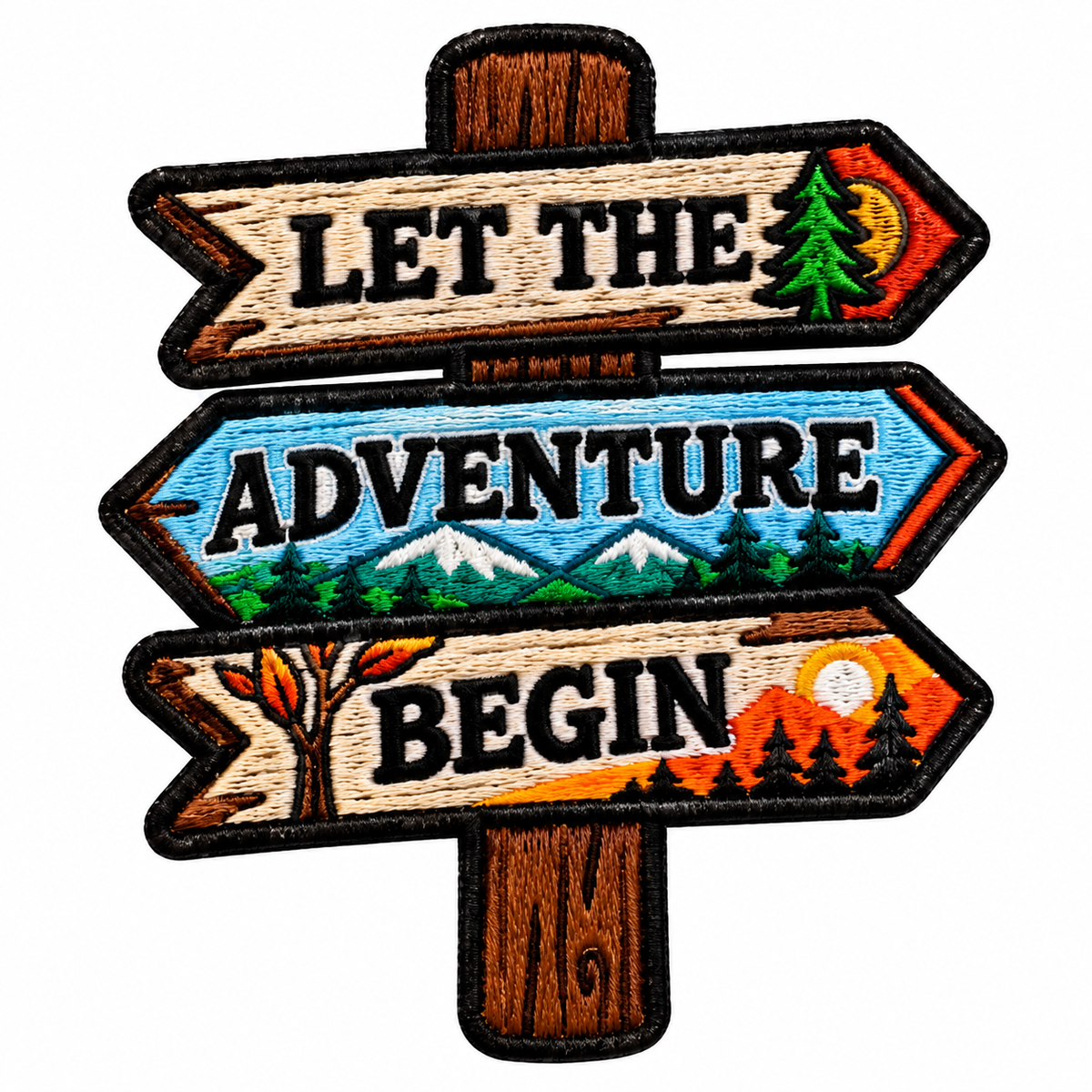 Mini Adventure Patches 1"–3"