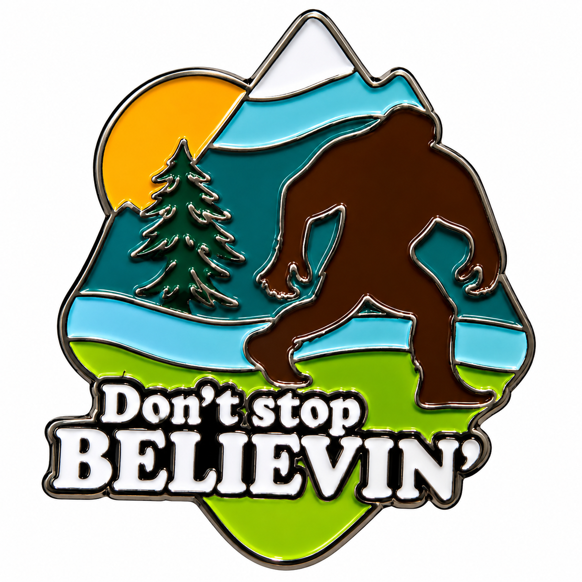 Bigfoot Lapel Pins- 8 Options