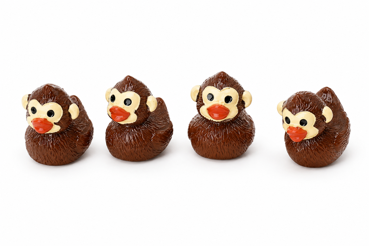 Mini Resin Sasquatch Rubber Duck