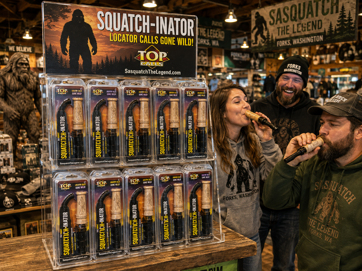 Wooden Squatch- Inator