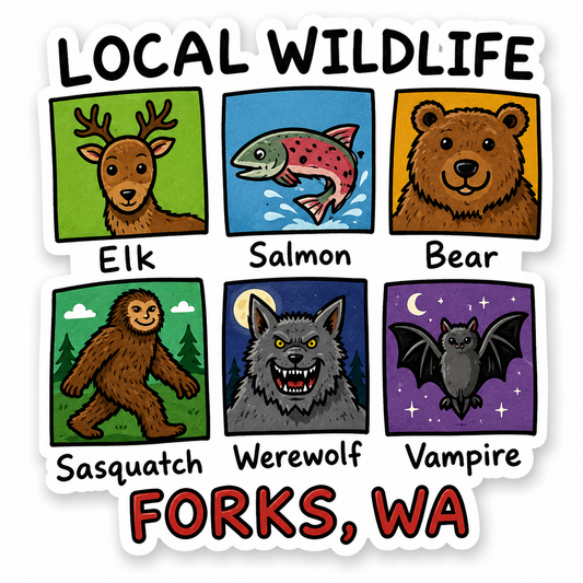 Local Wildlife Sticker