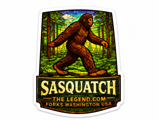 Sasquatch The Legend Sticker