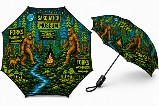 Forks, Washington Collector Umbrellas – 4 Unique Designs