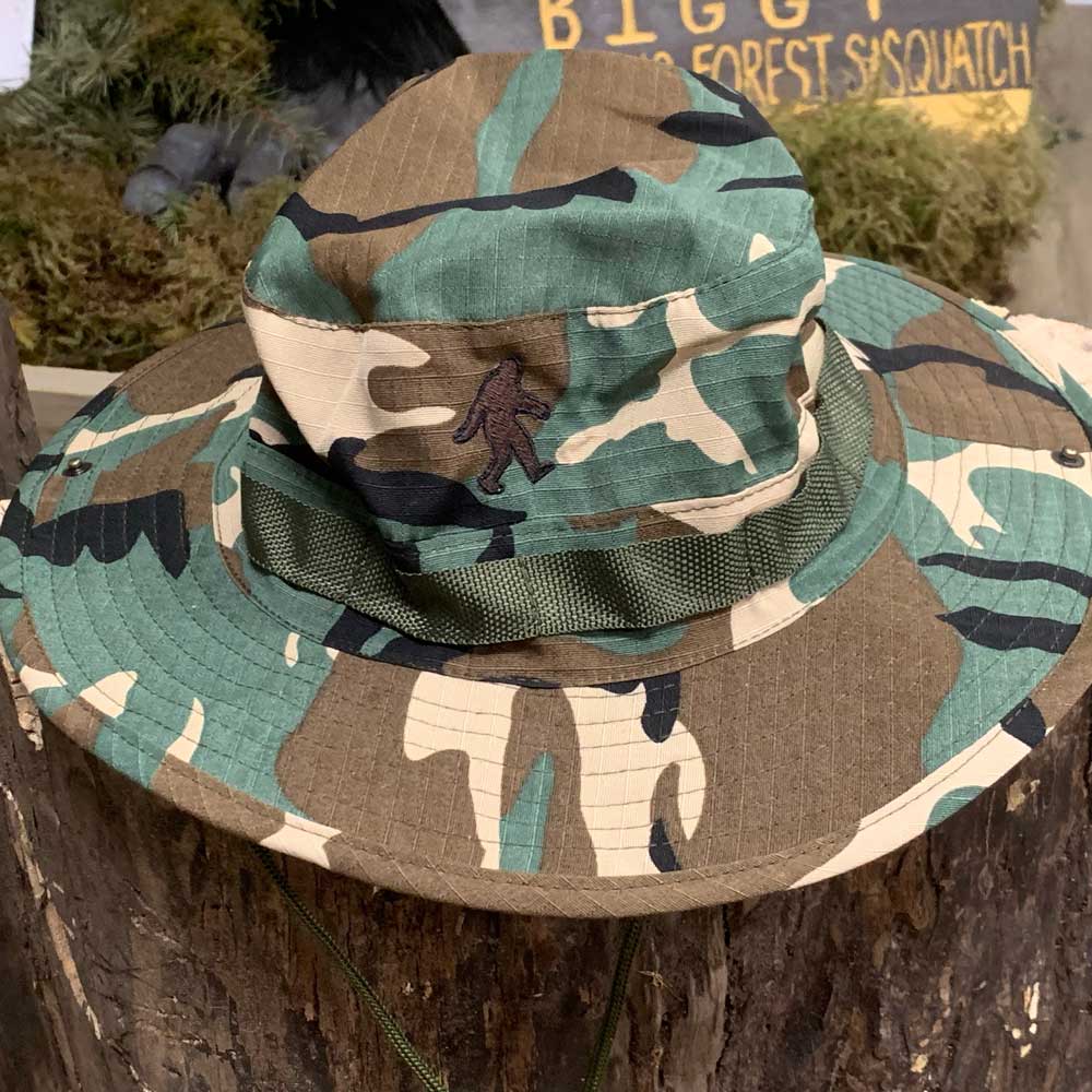 Camouflaged Boonie Bucket Hat