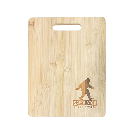 Sasquatch Bamboo Cutting Board with Handle - Sasquatch The Legend