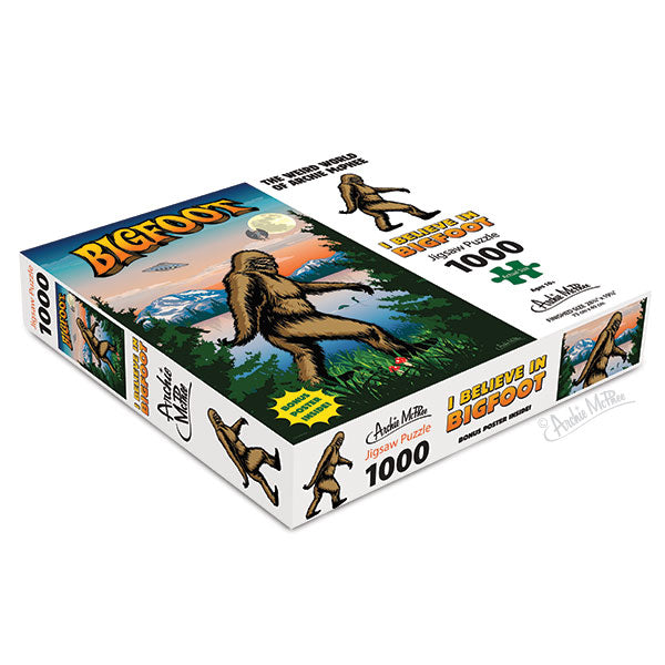 I Believe In Bigfoot Puzzle - Sasquatch The Legend