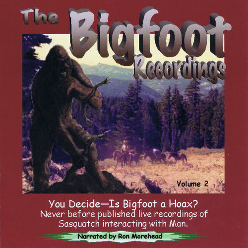 Bigfoot Recordings Volumes One & Two- CD's - Sasquatch The Legend