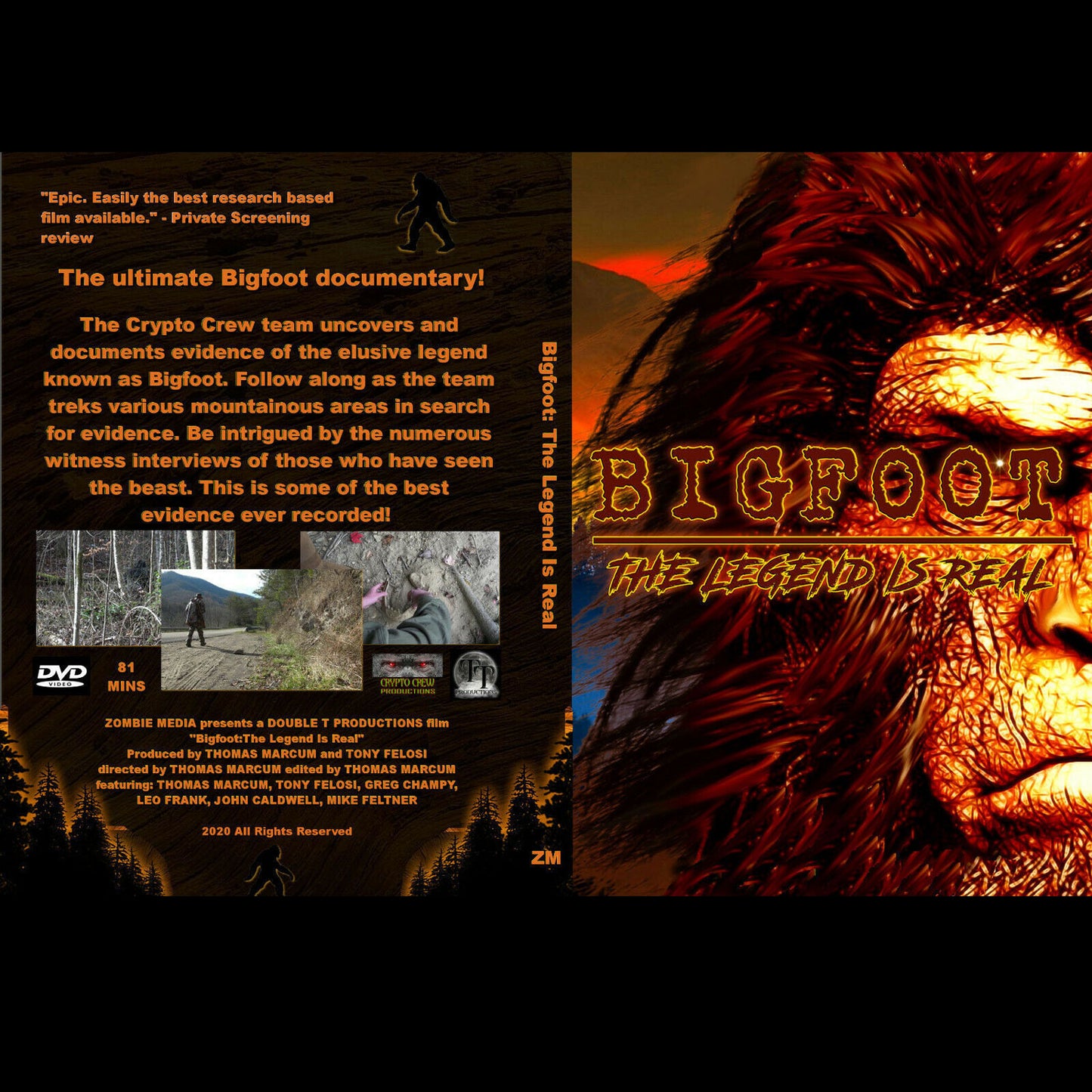 Bigfoot - The Legend is Real DVD