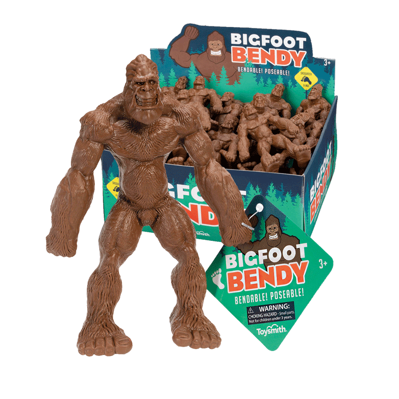 Bendable Bigfoot Toy - Sasquatch The Legend