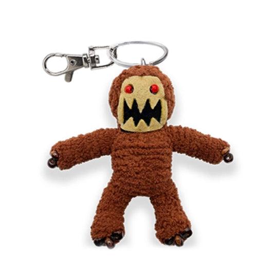 Bigfoot String Doll Gang Keychains