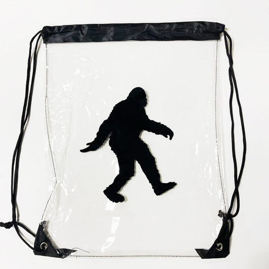 Clear Stadium Bag, Sasquatch Approved