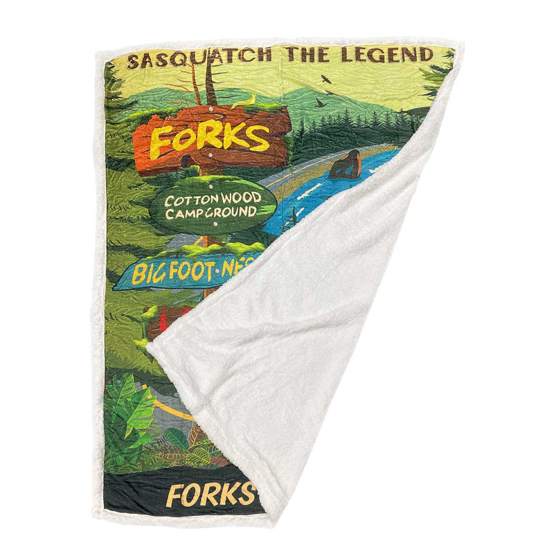The Legends of Forks Washington Blanket, 60 x 80