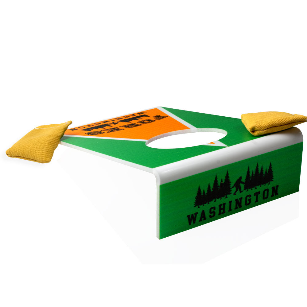 Forks Washington Mini Cornhole Game Sasquatch The Legend