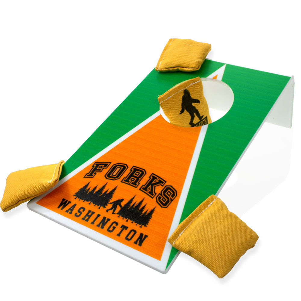 Forks Washington Mini Cornhole Game