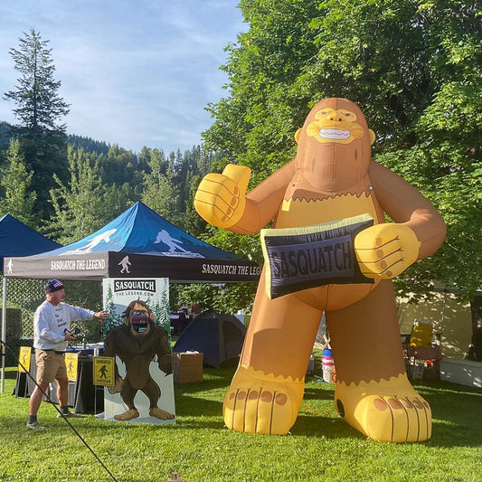 Giant Inflatable Sasquatch for Events and Advertising