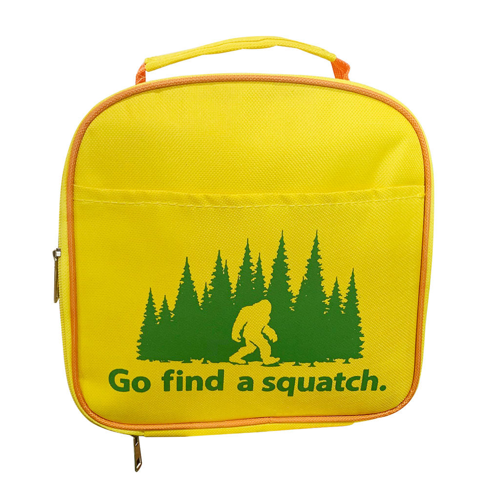 Go Find a Squatch Insulated Lunch Box Bag